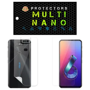 Multi Nano X-SFT Screen Protector For Asus Zenfone 6 2019 / ZS630KL with back skin