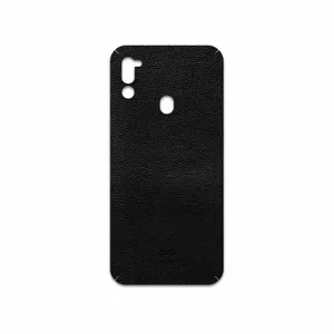 MAHOOT Black-Leather Cover Sticker for Samsung Galaxy M21  2021 Edition