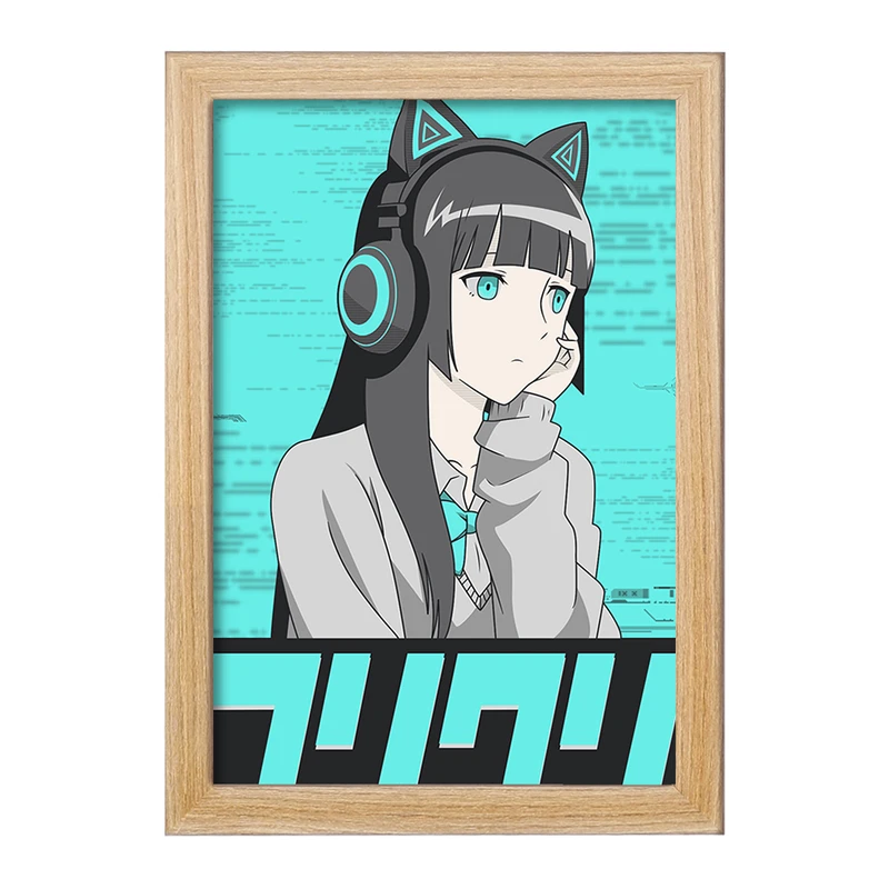 تابلو خندالو مدل هیدومی انیمه فولی کولی Fooly Cooly  کد 23584