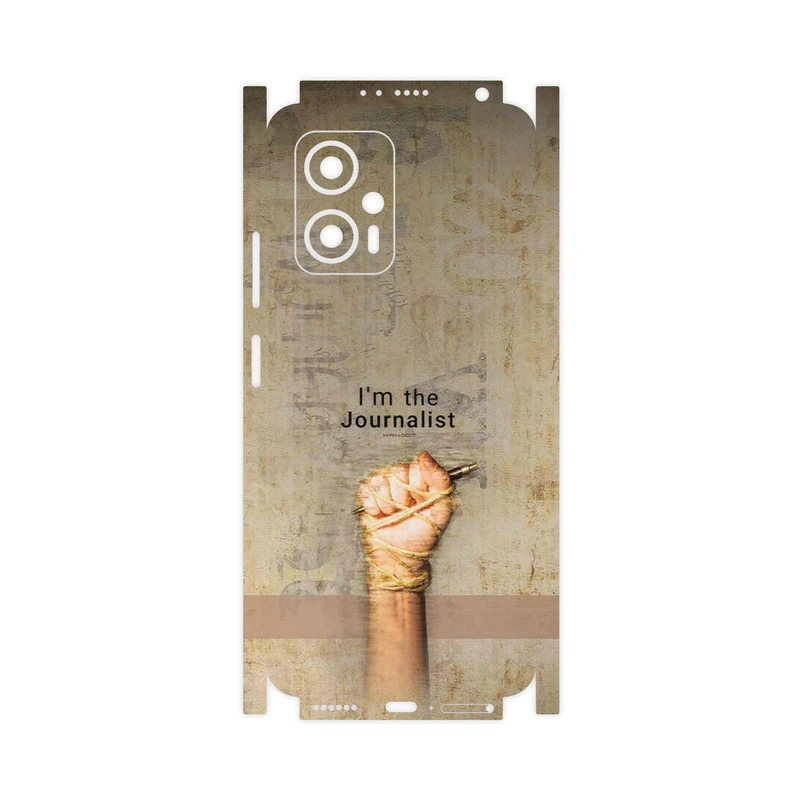 برچسب پوششی ماهوت مدل Journalist-FullSkin مناسب برای گوشی موبایل شیائومی Poco X4 GT