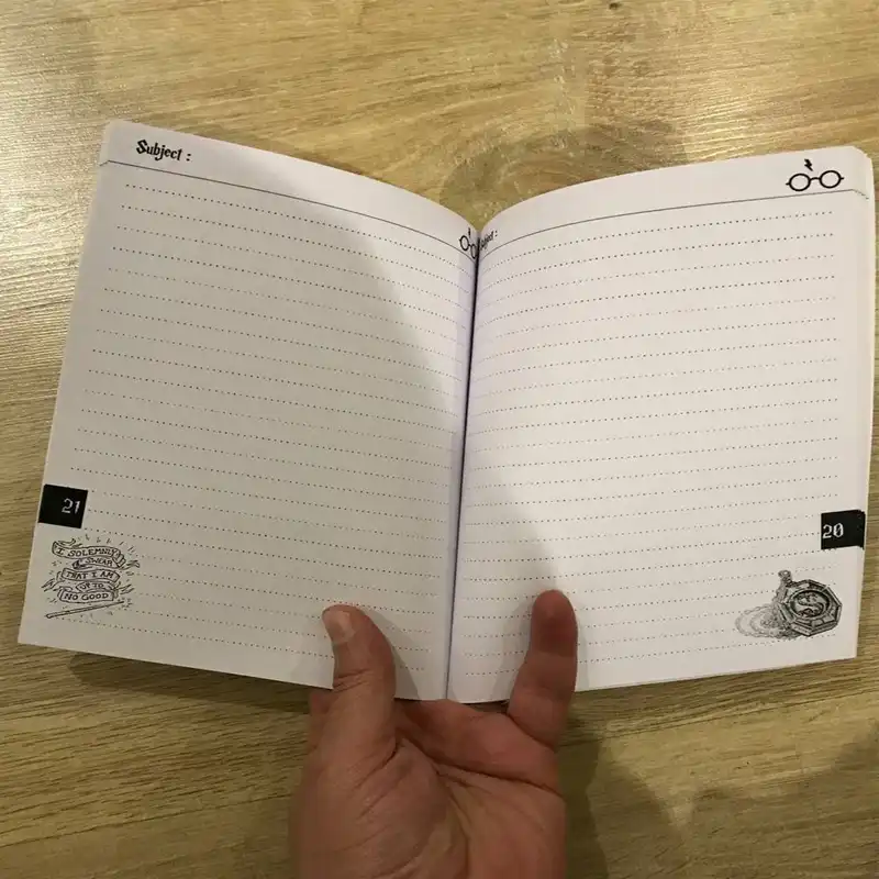 دفتر 50 برگ مستر گرین مدل هری پاتر طرح دفترچه خاطرات