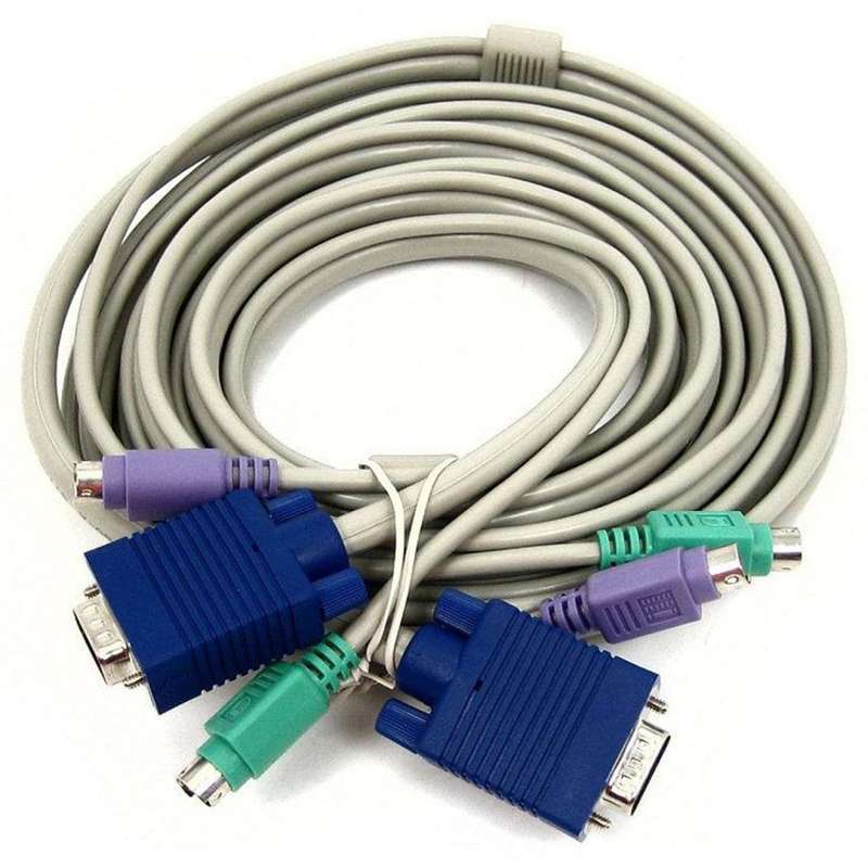 PS2 کابل 3 متری KVM ترندنت مدل TK-C10 PS2 کابل 3 متری KVM ترندنت مدل TK-C10