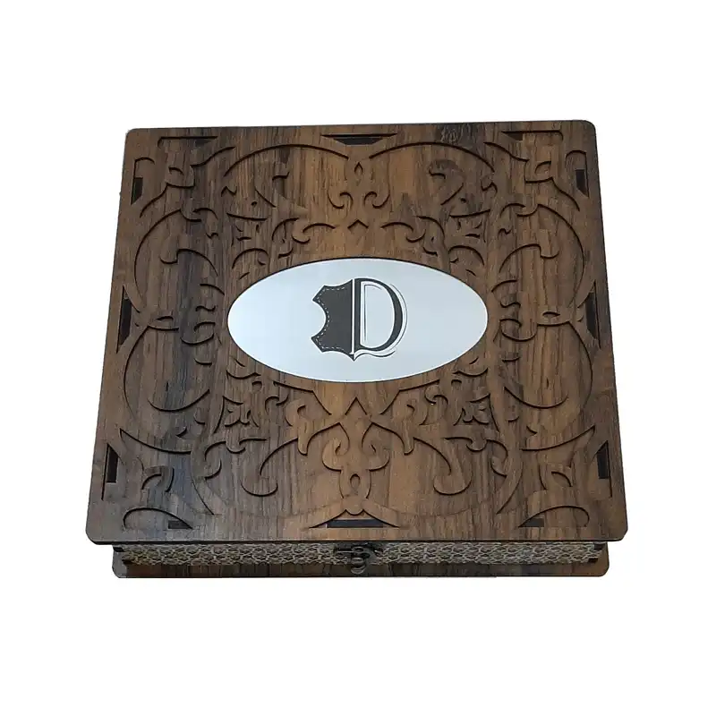 ست هدیه مردانه شمرون چرم داریوش مدل SDS