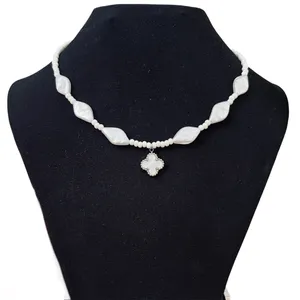 گردنبند دست ساز زنانه کد 001