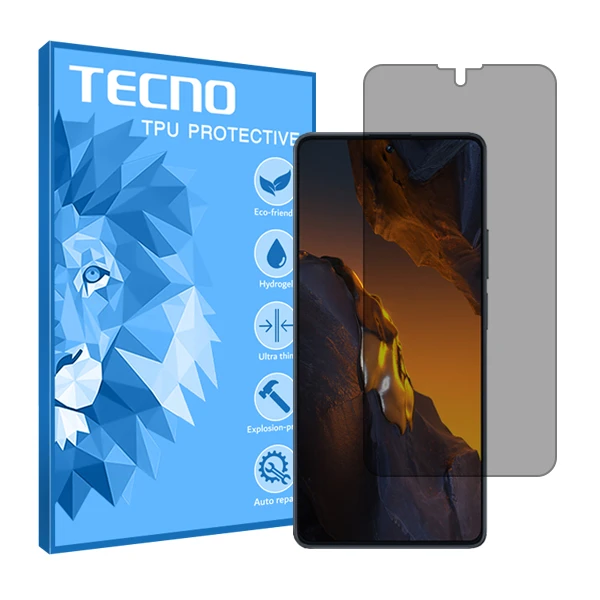 محافظ صفحه نمایش حریم شخصی تکنو مدل HyPRV مناسب برای گوشی موبایل شیائومی Poco F5