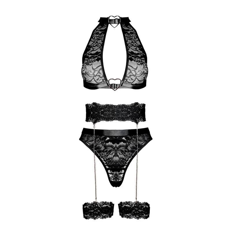 لباس خواب زنانه شین مدل دو قلب 