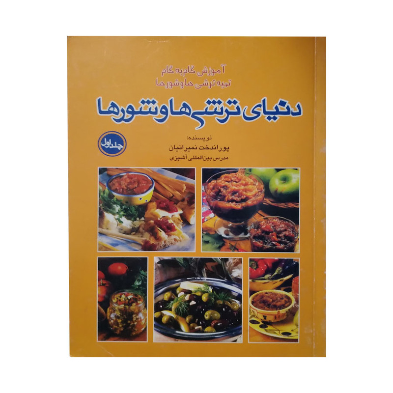 کتاب دنیای ترشی ها و شورها اثر پور انداخت نمیر انیان انتشارات ترمه