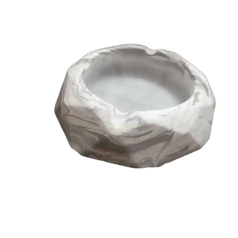 زیرسیگاری مدل بتنی گل بسته 10 عددی