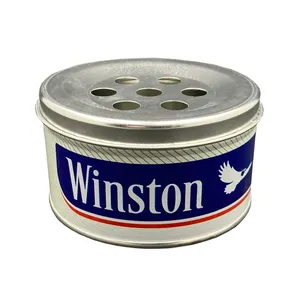  زیرسیگاری مدل رومیزی طرح لوگو نوشته وینستون کد DKD-777