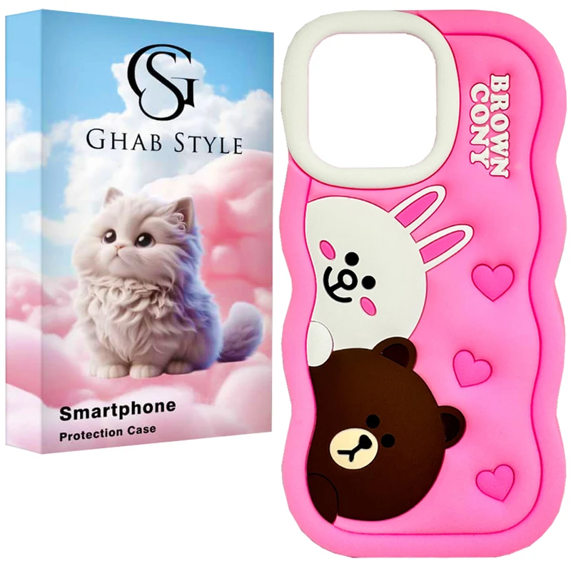 کاور قاب استایل مدل فانتزی دخترانه مناسب برای گوشی موبایل اپل iPhone 16 promax