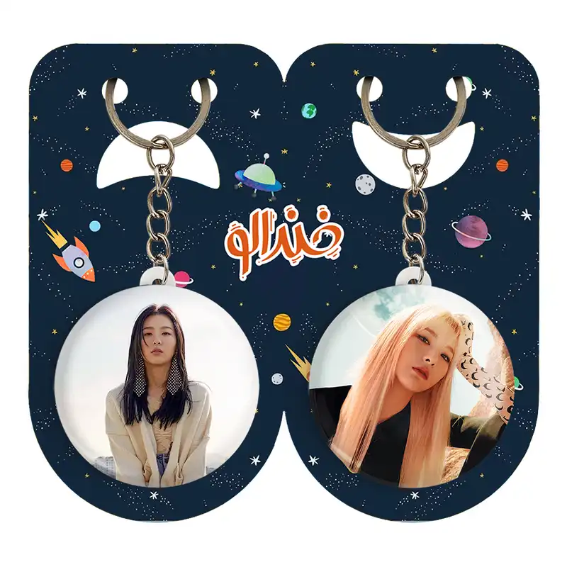 جاکلیدی خندالو مدل سولگی گروه رد ولوت Red Velvet کد 1963419631 مجموعه 2 عددی