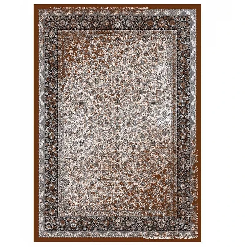 فرش پارچه‌ای مدل رسوای دل ترمزدار N0350