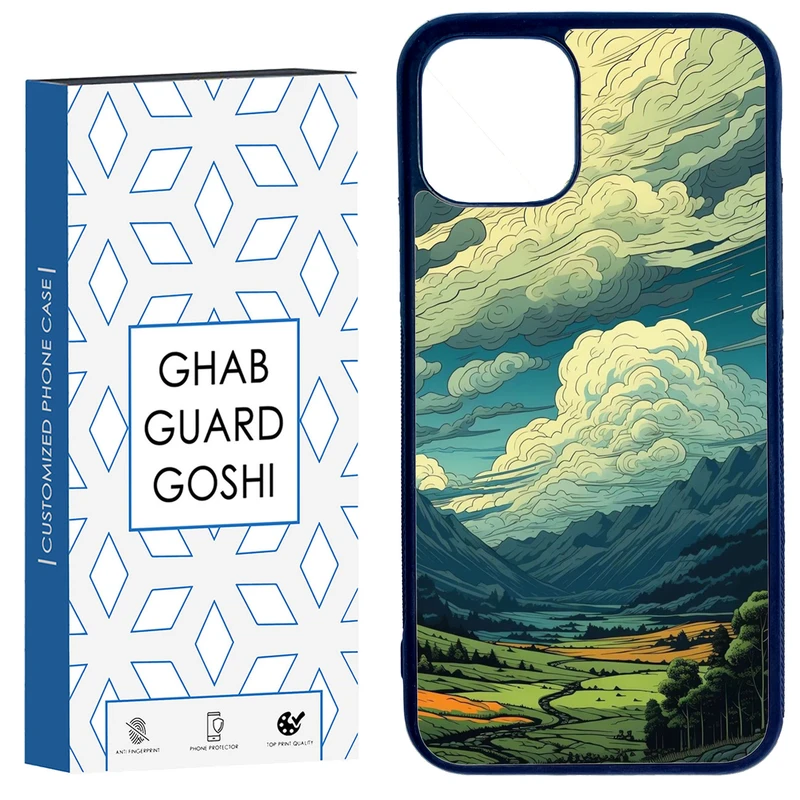 کاور قاب گارد گوشی طرح منظره کد TPU-172 مناسب برای گوشی موبایل اپل Iphone 11 PRO