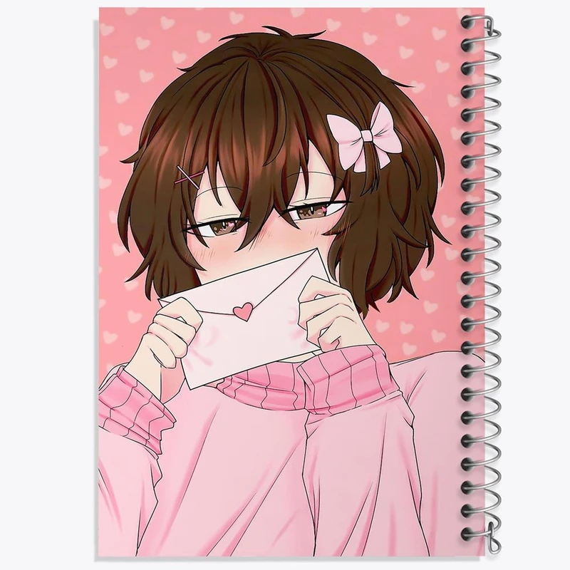 دفتر نقاشی 50 برگ خندالو مدل دازای سان انیمه سگ های ولگرد بانگو کد 15669