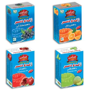 پودر ژله ضامن - 100 گرم مجموعه 4 عددی