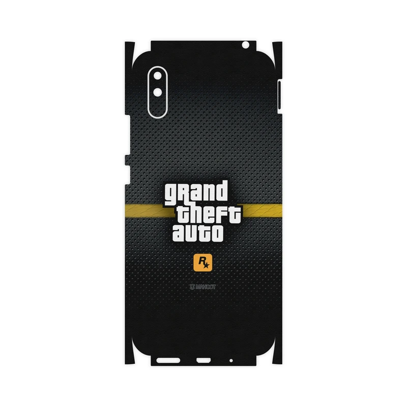 برچسب پوششی ماهوت مدل GTA-Game-FullSkin مناسب برای گوشی موبایل شیائومی Redmi 9A