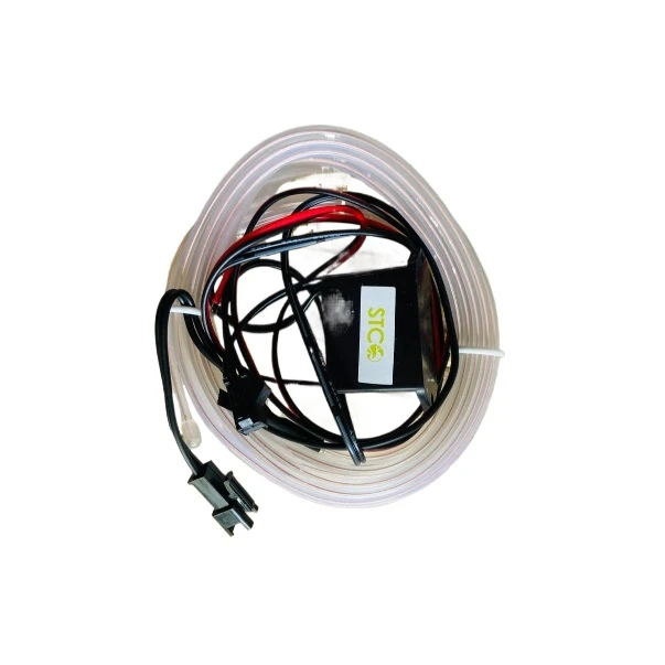 چراغ ال وایر لبه دار با ترانس مدل STC طول سیم 2 متر 