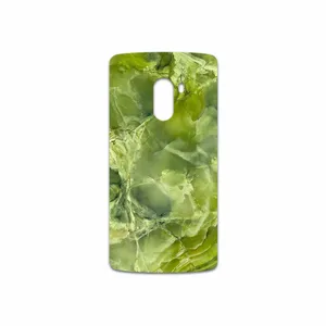 MAHOOT Green Crystal Marble Cover Sticker for Lenovo A7010