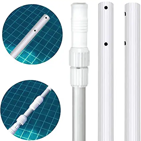 دسته جارو استخری مدل تلسکوپی کدCE136