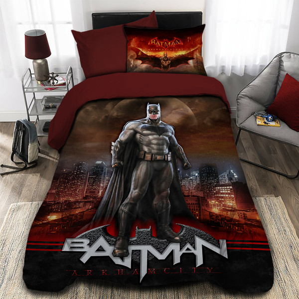  سرویس خواب راشا طرح Batman یک نفره 3 تکه