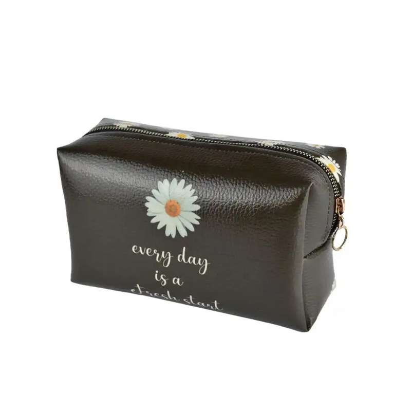 کیف لوازم آرایش زنانه مدل بابونه کد 523