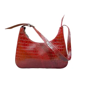 Women’s Leather Shoulder Bag, Model NAZ-88