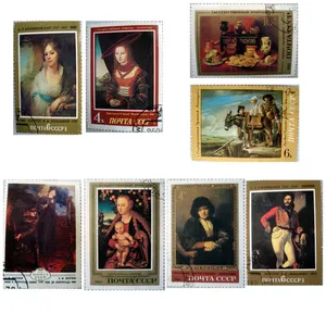 تمبر یادگاری سری تابلو نقاشی مدل noyta3900 بسته 8 عددی