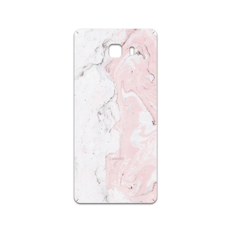 برچسب پوششی ماهوت مدل Blanco-Pink-Marble مناسب برای گوشی موبایل سامسونگ Galaxy C9 Pro