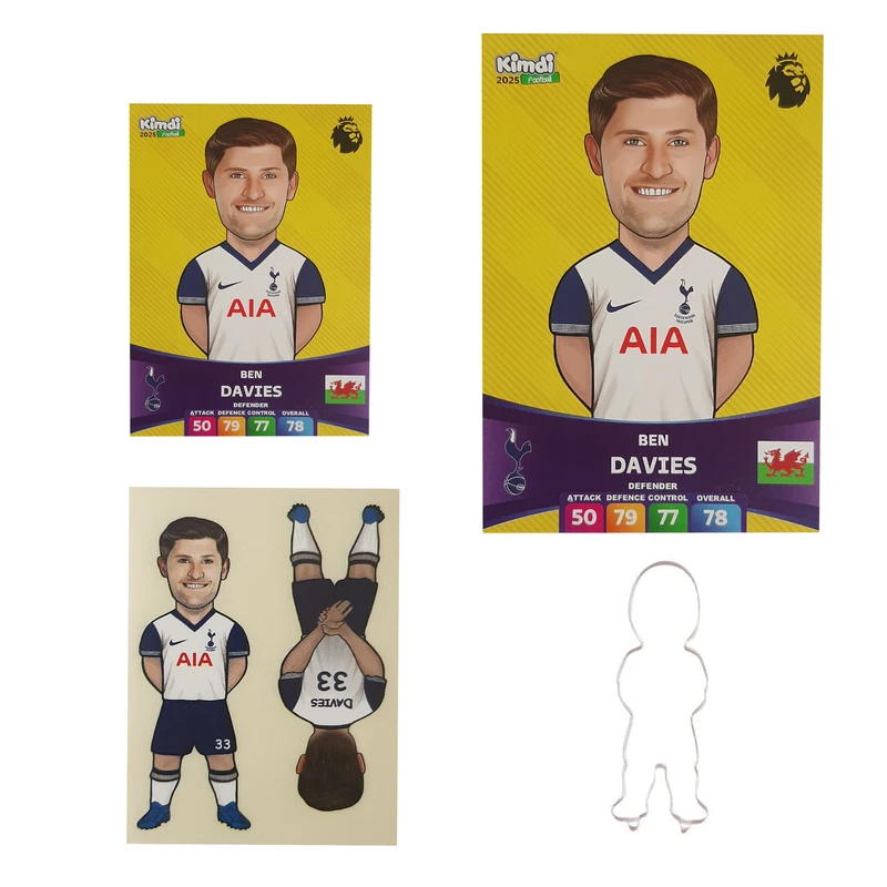 اسباب بازی زینتی کیمدی مدل بن دیویس 2025 سری بیسیک به همراه برچسب و فیگور