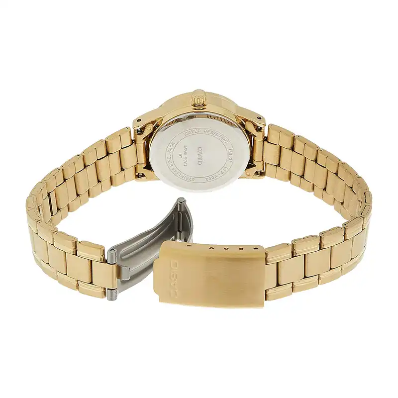 ساعت مچی عقربه ای زنانه کاسیو مدل LTP-V002G-7B2UDF