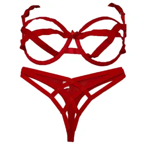 ست شورت و سوتین زنانه مدل فانتزی