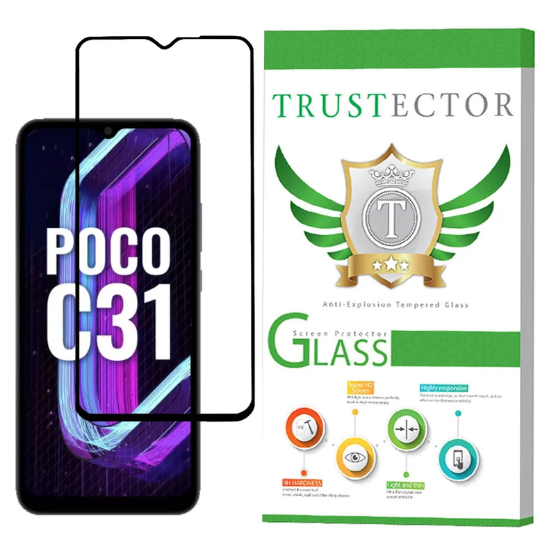 محافظ صفحه نمایش تراستکتور مدل FUL-T مناسب برای گوشی موبایل شیائومی Poco C31