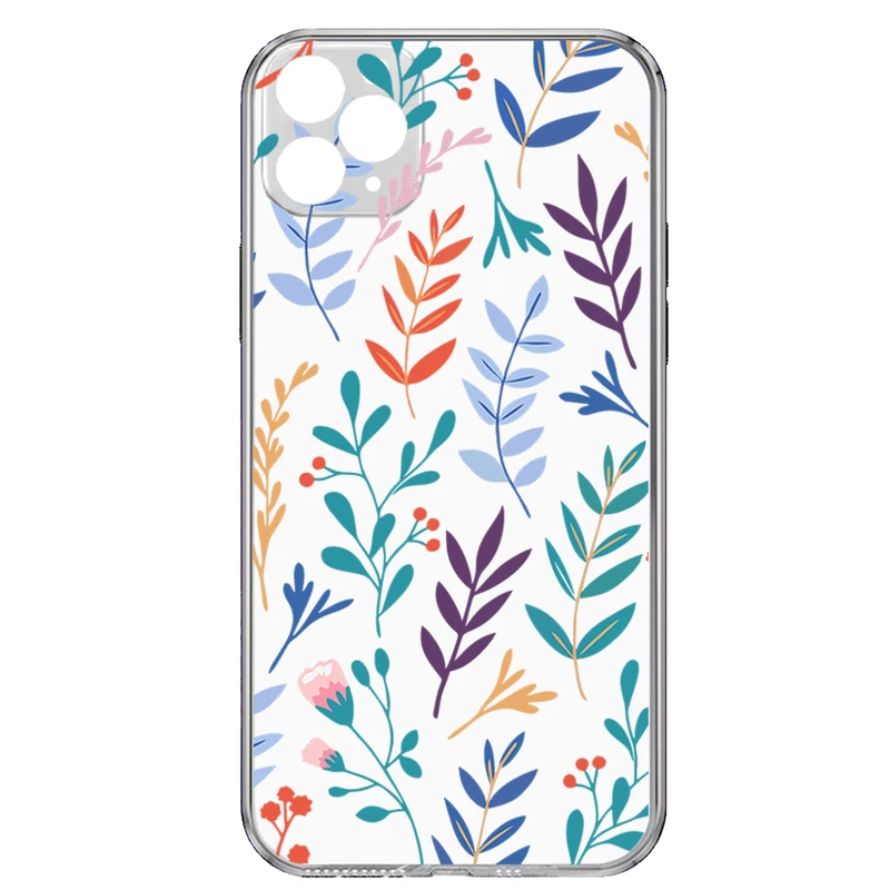 کاور طرح Tiny Leaves مناسب برای گوشی موبایل اپل IPhone 11  Pro