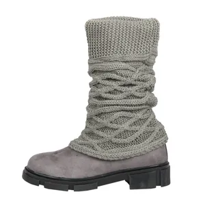 نیم بوت زنانه مدل 692 رنگ طوسی