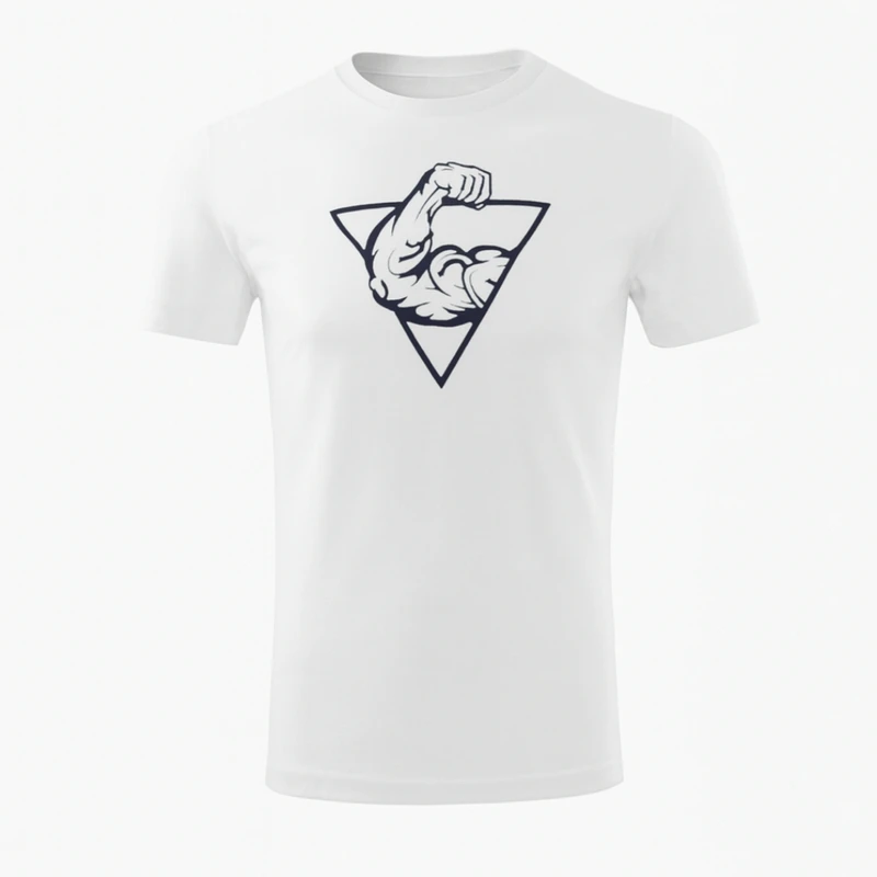 تی‌شرت ورزشی آستین کوتاه مردانه اولسون مدل بدنسازی 753