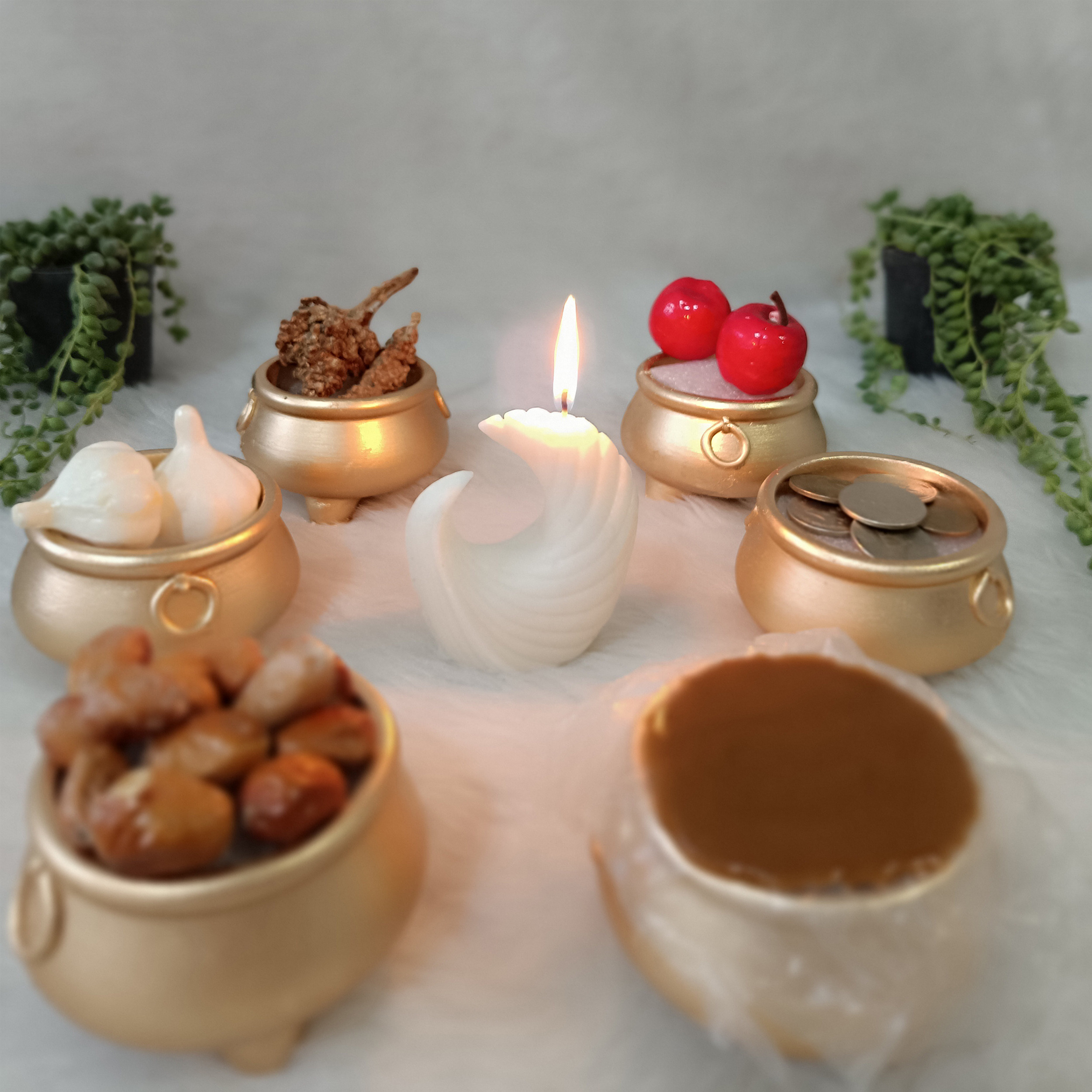مجموعه ظروف هفت سین 6 پارچه مدل دیگ چی مجموعه ظروف هفت سین 6 پارچه مدل دیگ چی