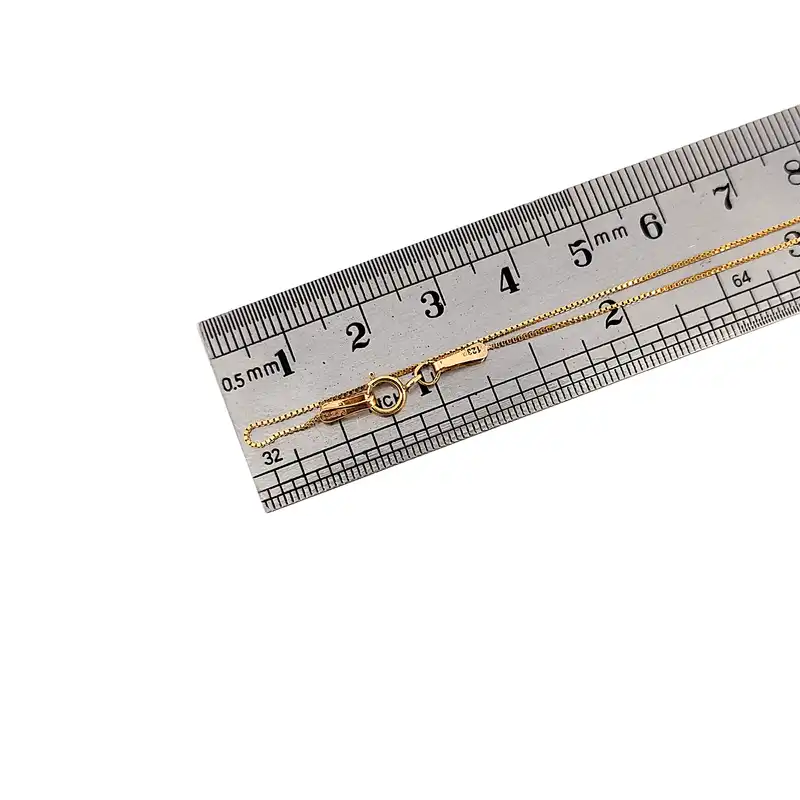 گردنبند طلا 18 عیار زنانه طلا و جواهرسازی افرا مدل آوا ۲۷۶