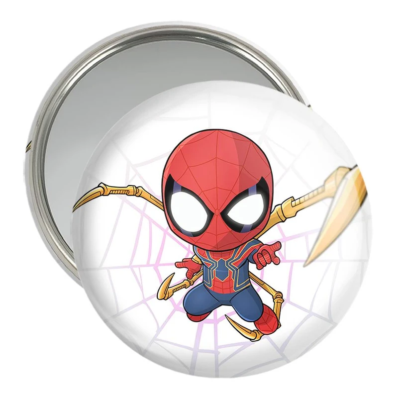 آینه جیبی خندالو مدل مرد عنکبوتی Spider Man  کد 13170