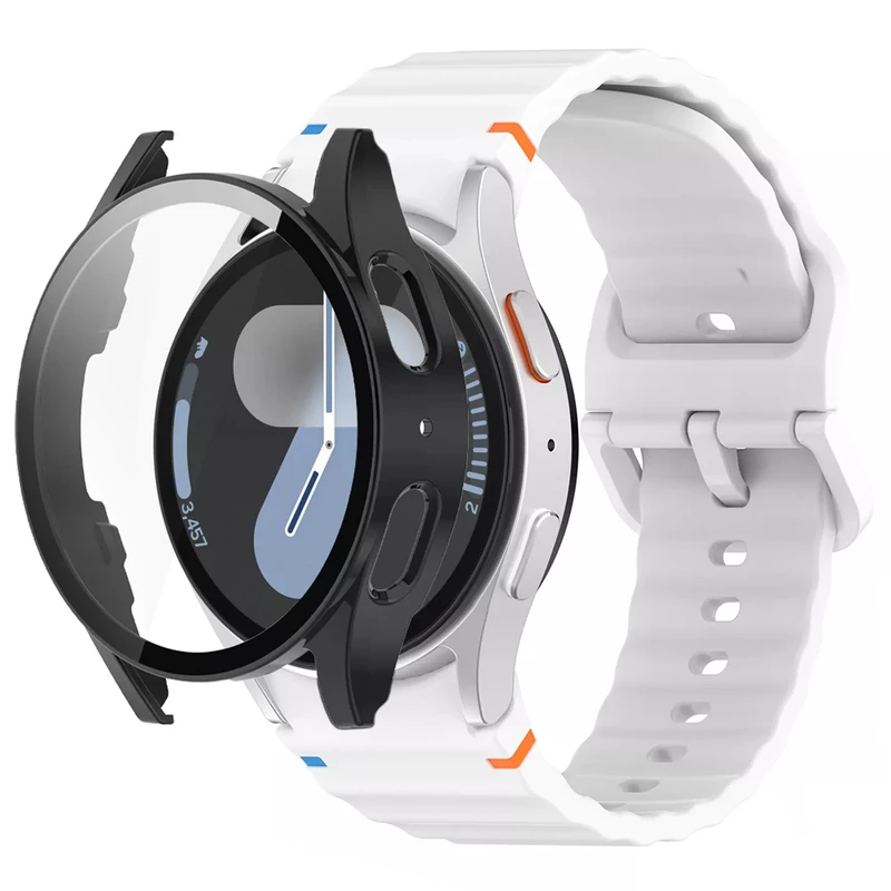 بند انتک مدل CBRG مناسب برای ساعت هوشمند سامسونگ Galaxy Watch 7 44mm به همراه کاور