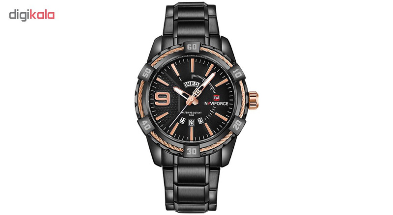 ساعت مچی عقربه ای مردانه نیوی فورس مدل NF9117SM BRG ساعت مچی عقربه ای مردانه نیوی فورس مدل NF9117SM BRG