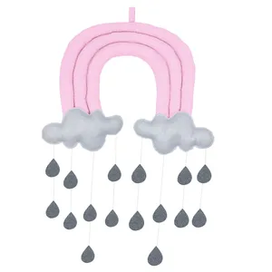 آویز اتاق کودک طرح رنگین کمان کد PINK25