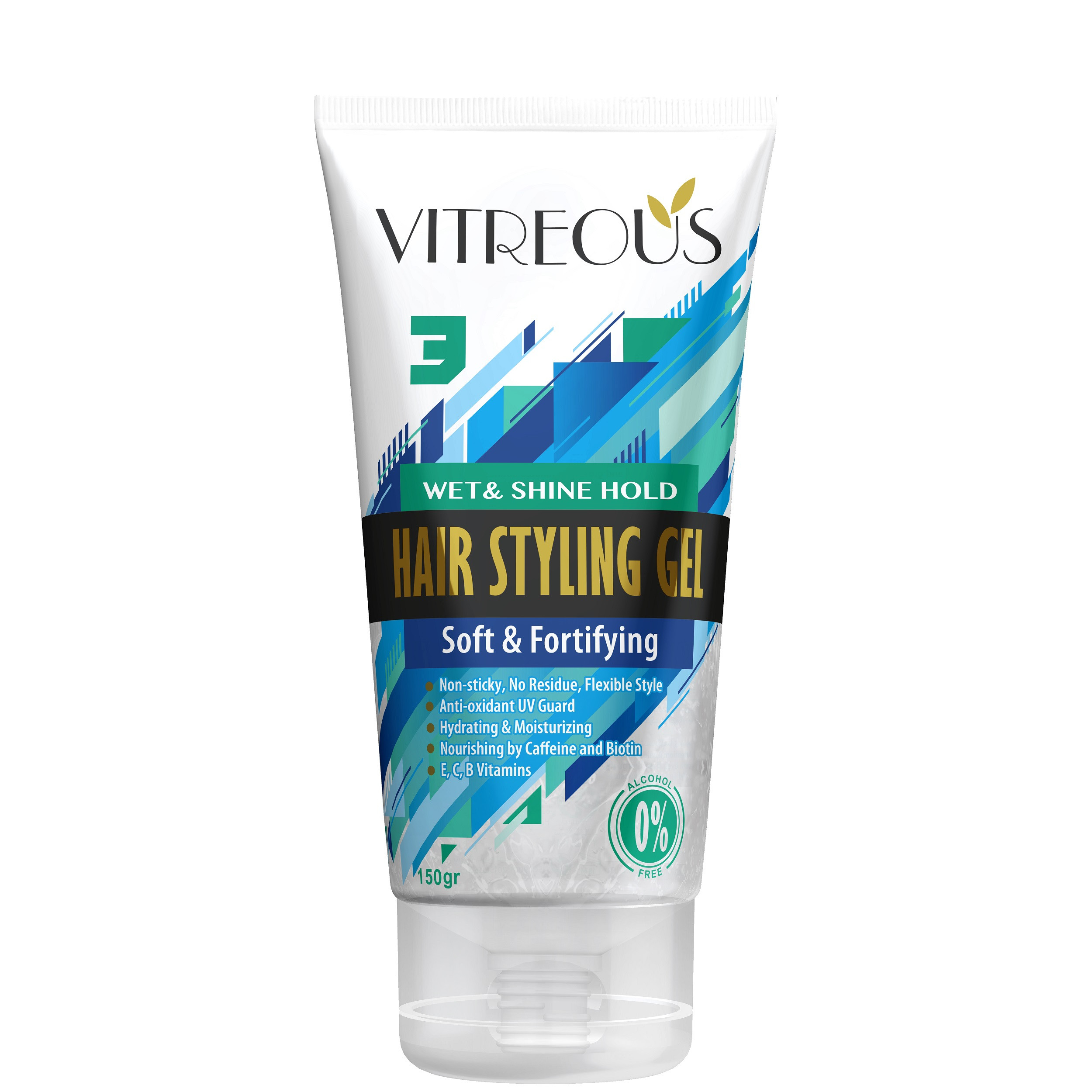 ژل حالت دهنده مو ویتروس مدل soft & fortifying حجم 150 میلی لیتر ژل حالت دهنده مو ویتروس مدل soft & fortifying حجم 150 میلی لیتر