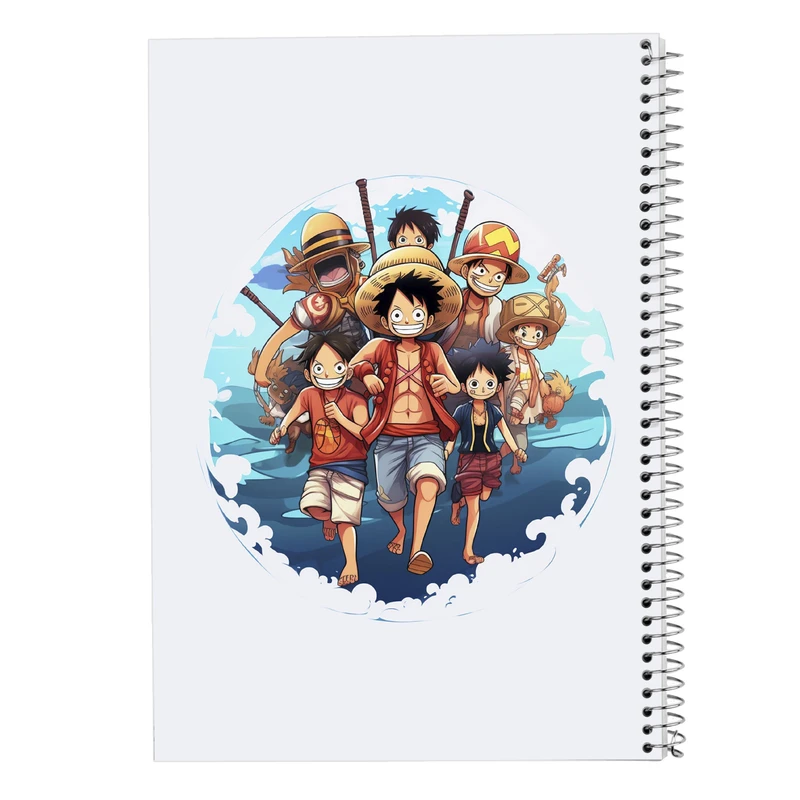 دفتر لیست خرید 50 برگ مدوپد مدل وان پیس One Piece کد DF11605