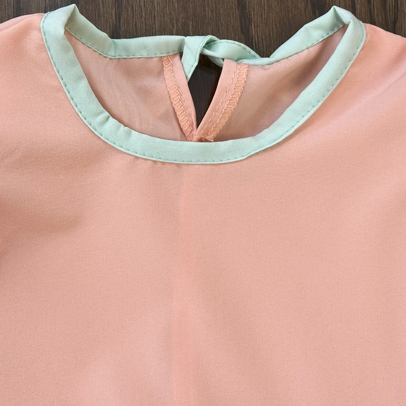 عکس شماره 5 : پیراهن دخترانه مدل سه طبقه رنگی رنگی