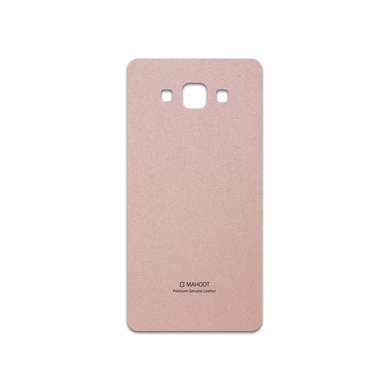 برچسب پوششی ماهوت مدل Rose Gold Leather مناسب برای گوشی موبایل سامسونگ Galaxy A7 2015