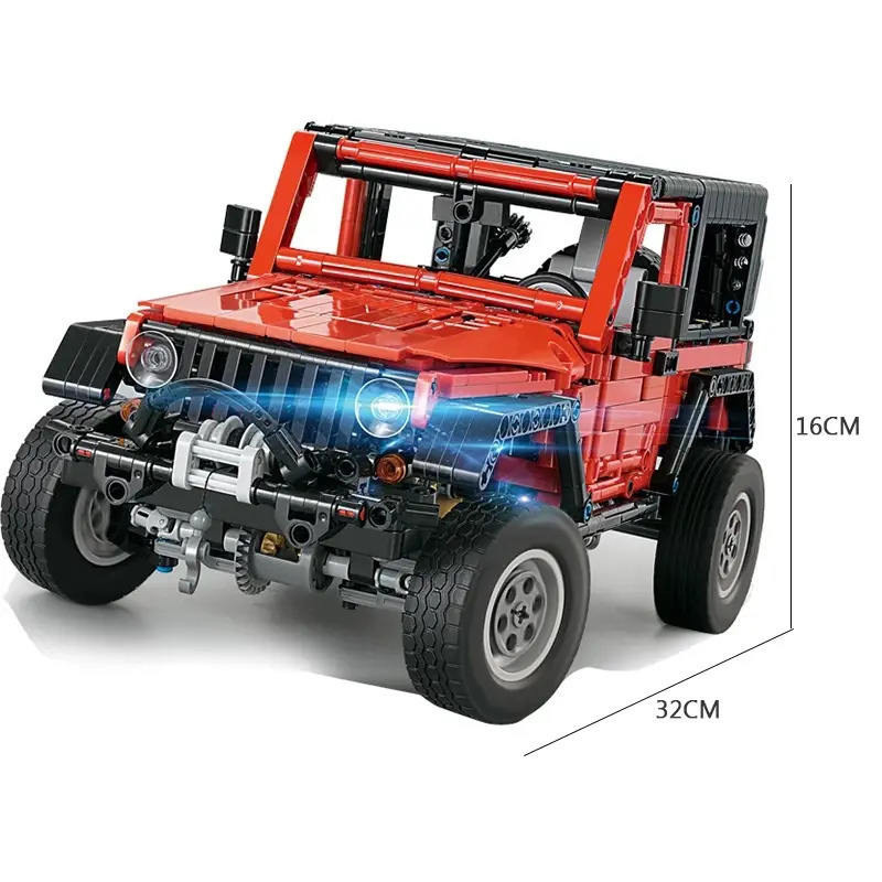 ساختنی دکول مدل جیپ رانگلر