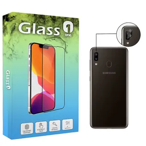 محافظ لنز دوربین گلس وان مدل Flz-01 مناسب برای گوشی موبایل سامسونگ Galaxy A20 / A30
