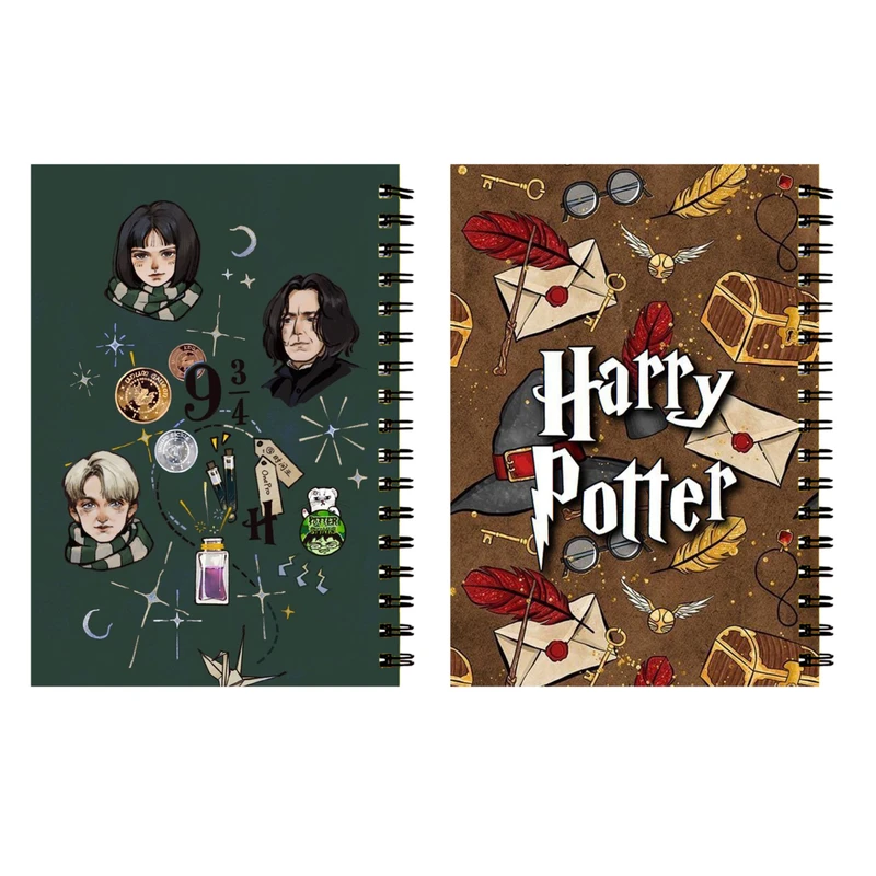دفتر مشق 60 برگ طرح هری پاتر کد 45 بسته 2 عددی