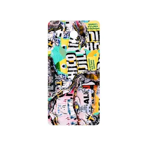 MAHOOT Collage of Teared Paper Cover Sticker for Lenovo Vibe P1