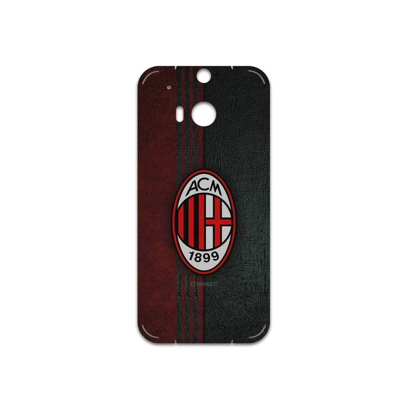 برچسب پوششی ماهوت مدل AC-Milan-FC مناسب برای گوشی موبایل اچ تی سی One M8
